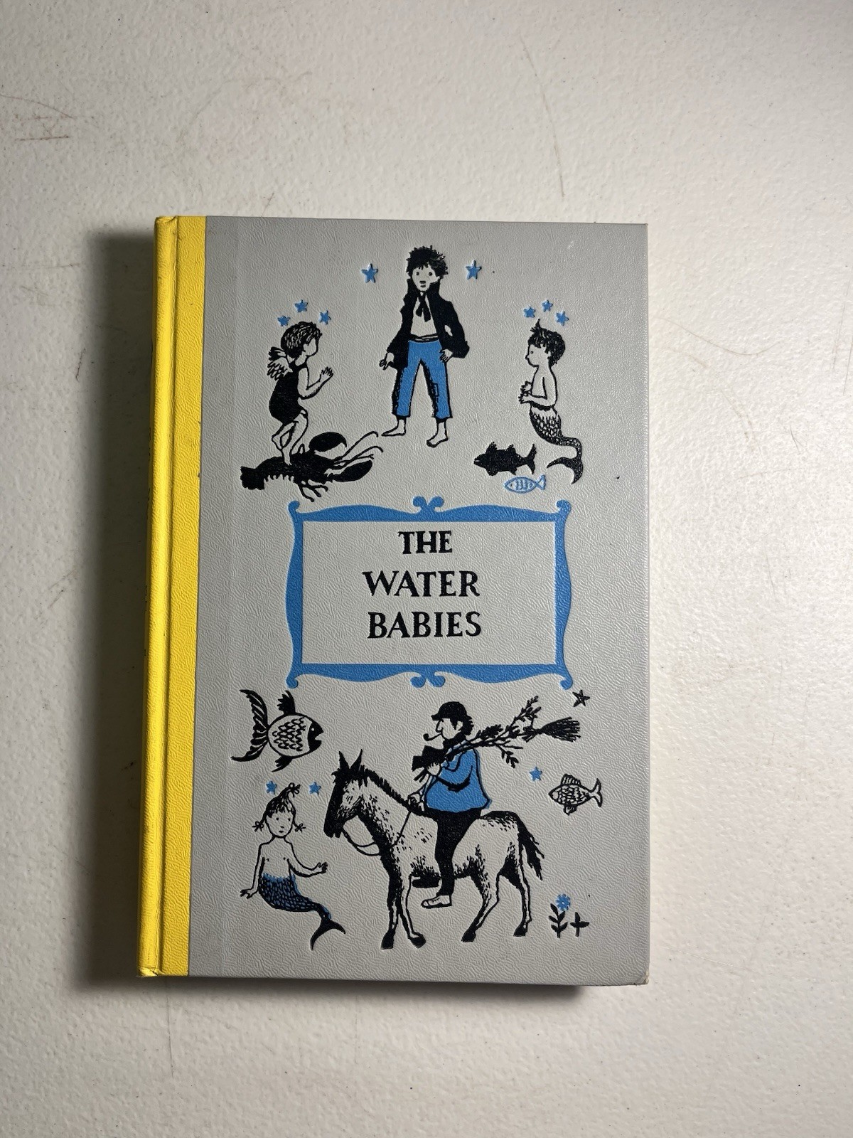 The Water Babies Book Charles Kingsley Junior Deluxe Edition 1954 HC Illustrated