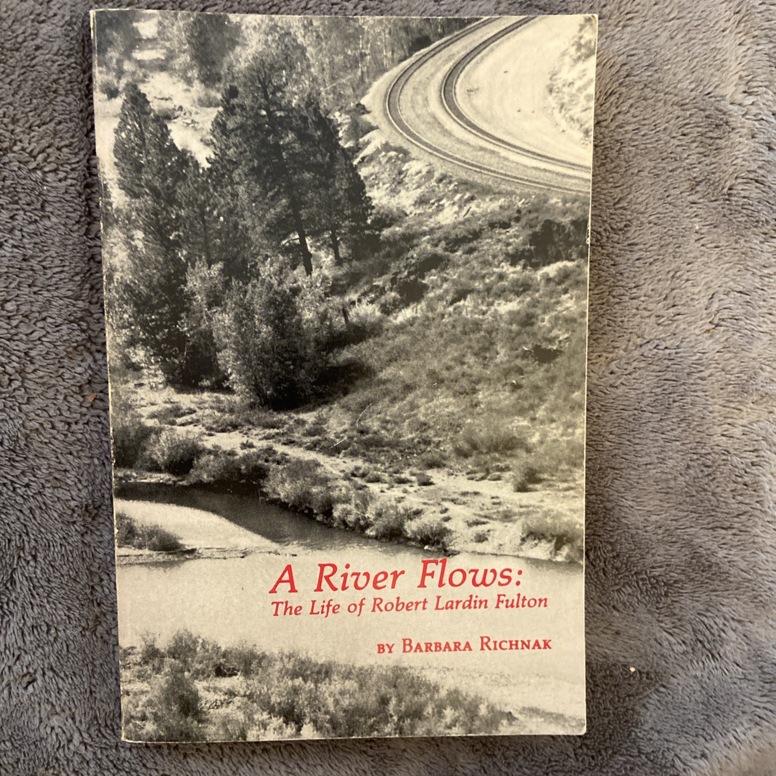 A River Flows The Life Of Robert Lardon Bolton Barbara Richnak VTG PB 1983