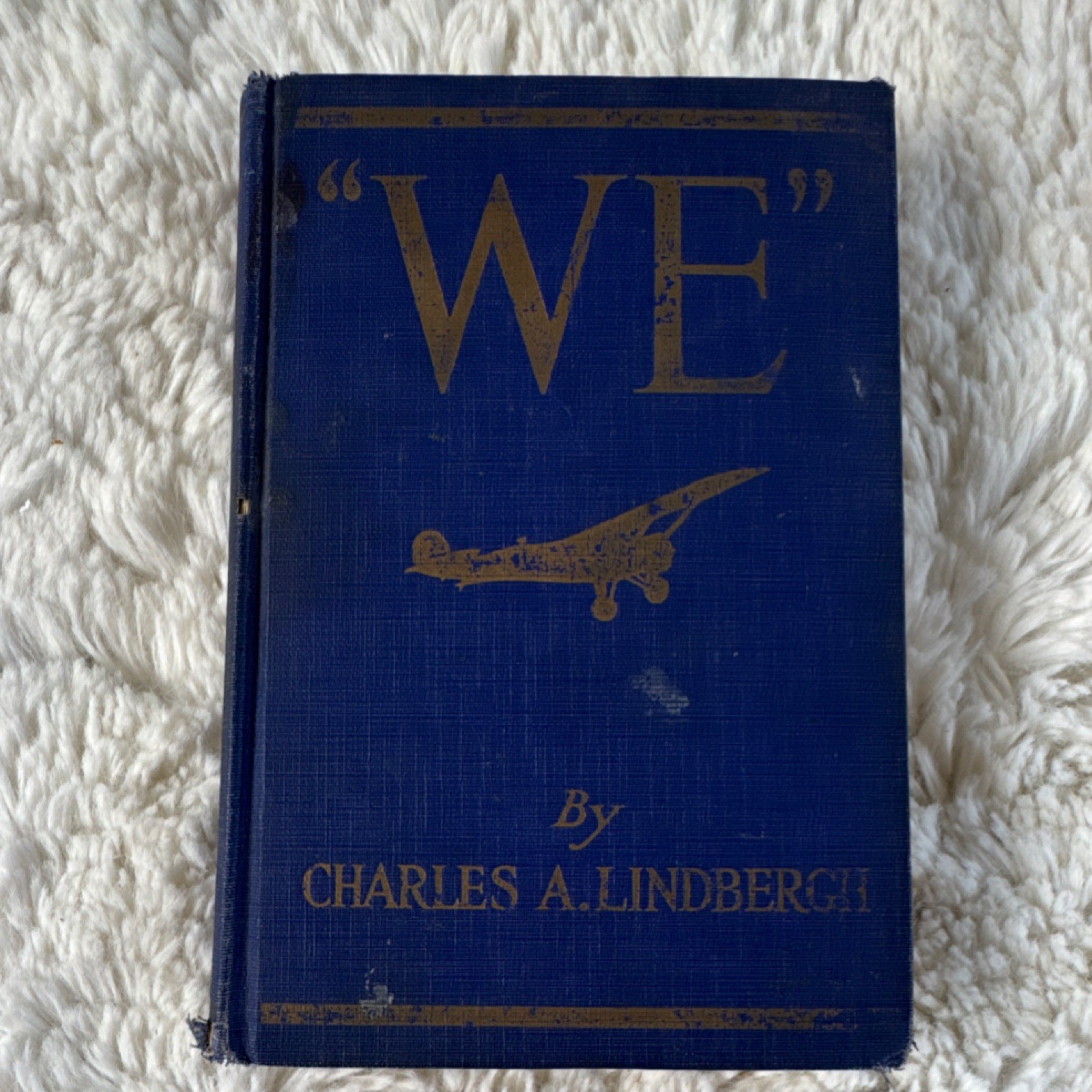 G.P. Putnam’s Sons: Charles A. Lindbergh: WE: Hardcover: Illustrated: 1927
