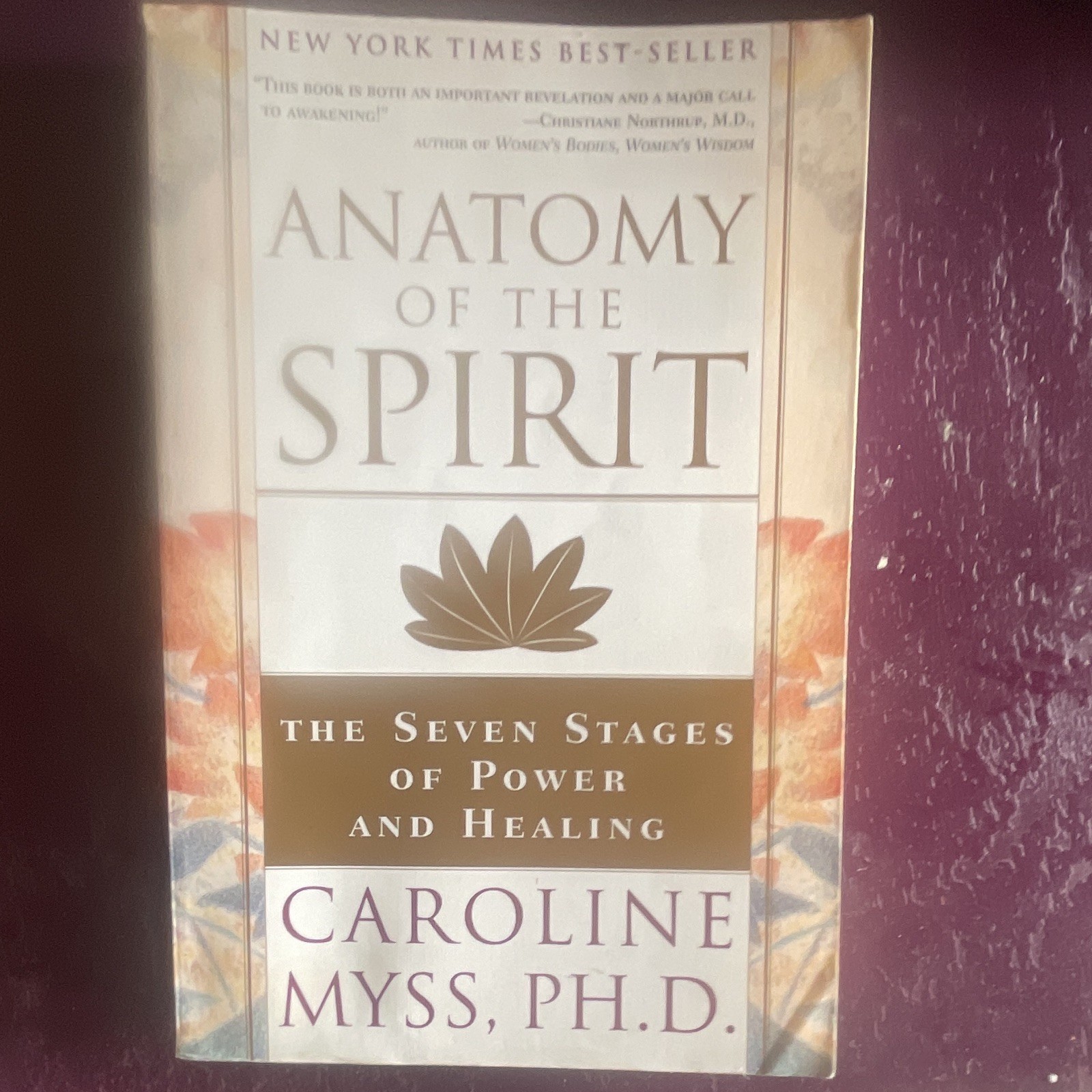 Caroline Myss Anatomy of the Spirit Seven Stages of Power & Healing 1997 PB