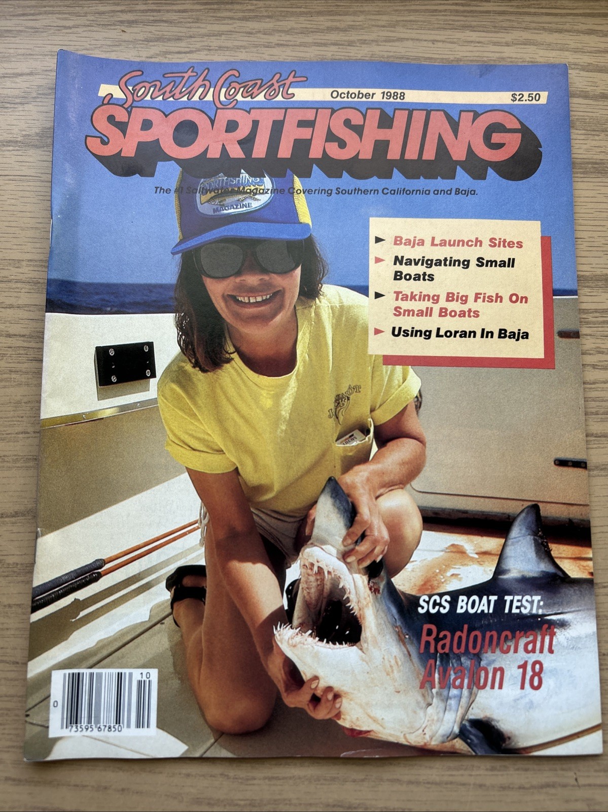 SOUTH COAST SPORT FISHING OCTOBER 1988, BIG GAME BY SMALL BOAT