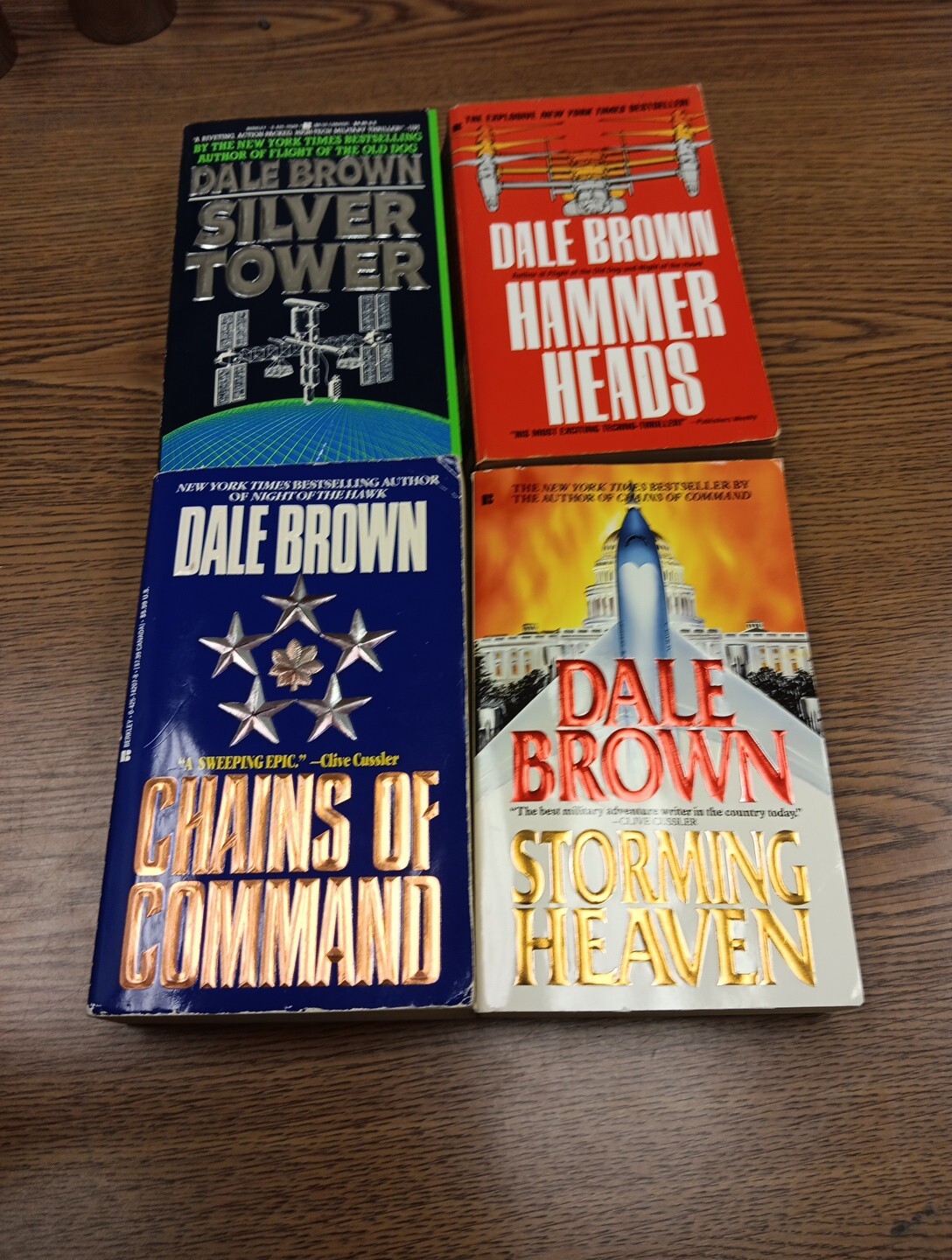 Dale Brown Lot of 4 Independent Complete Paperback Books
