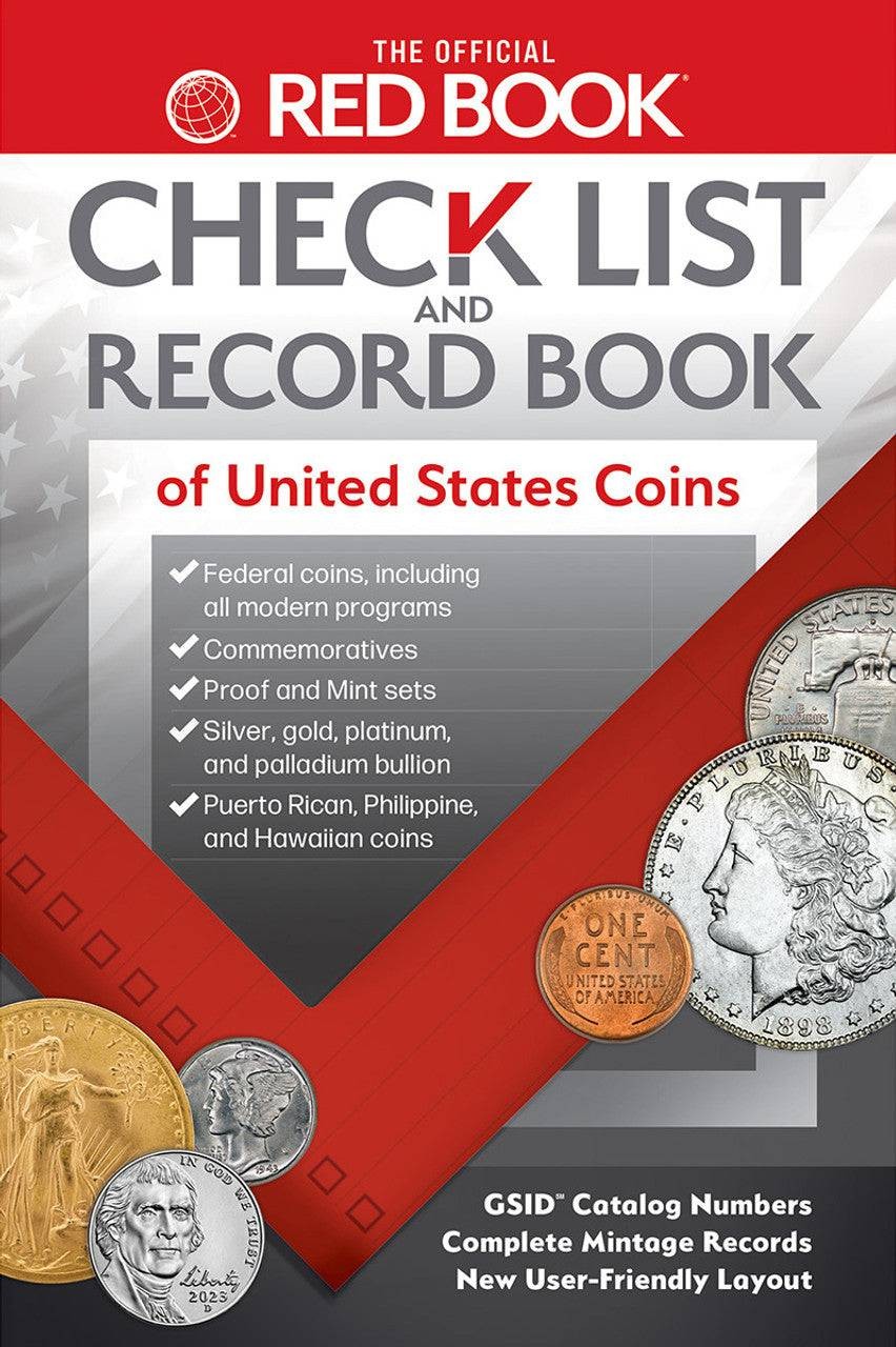 Check List + Record Book of United States Coins – Federal Commemorative Proof