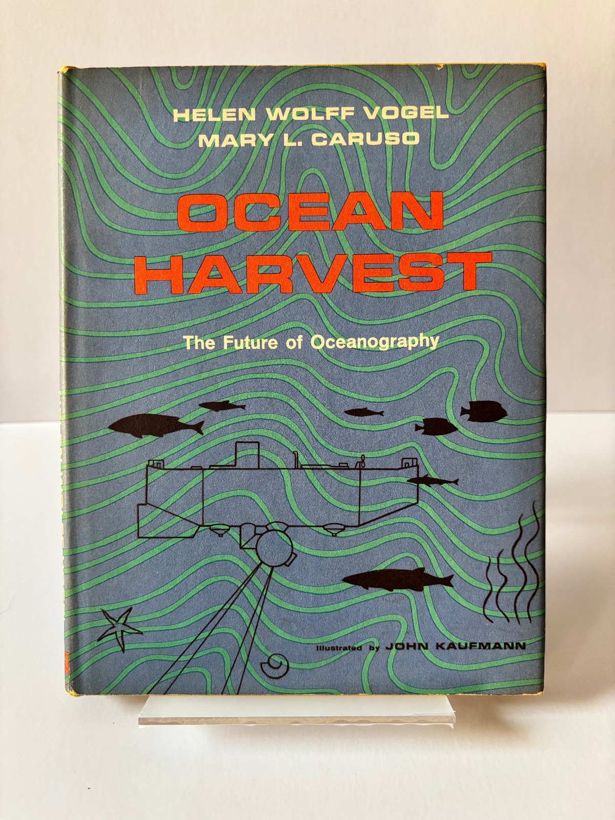 Ocean Harvest Vogel Caruso 1961 Knopf First Edition Borzoi Oceanography