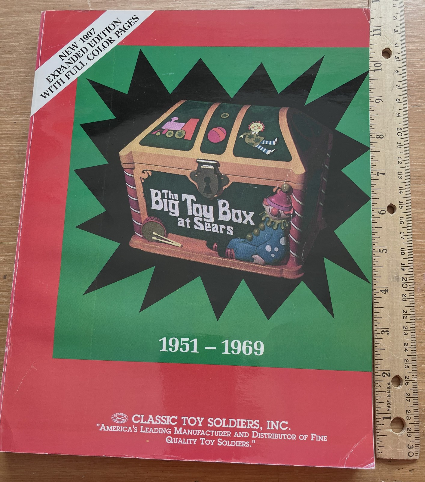 1997 “Big Toy Box At Sears” Compilation Of Wish Books Of 1951-1969 Boys Edition