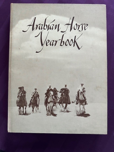 Arabian Horse Yearbook 1961 IAHA Vol IX Arabian Horse Books / Memorabilia
