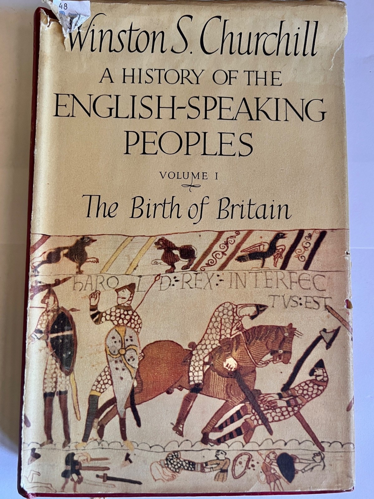 Winston Churchill 1956 1st Ed A History Of The English Speaking Peoples Vol 1