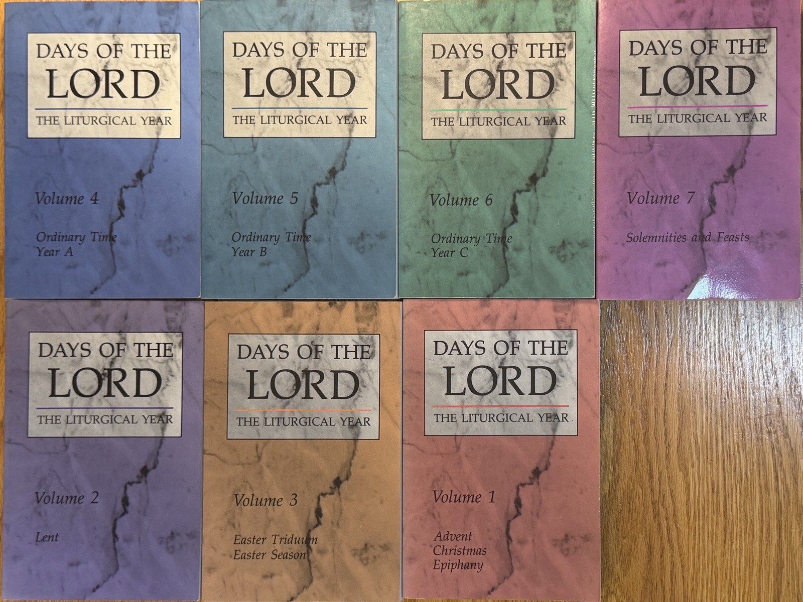Complete Set DAYS OF THE LORD The Liturgical Year Christian Books Series vol.1-7