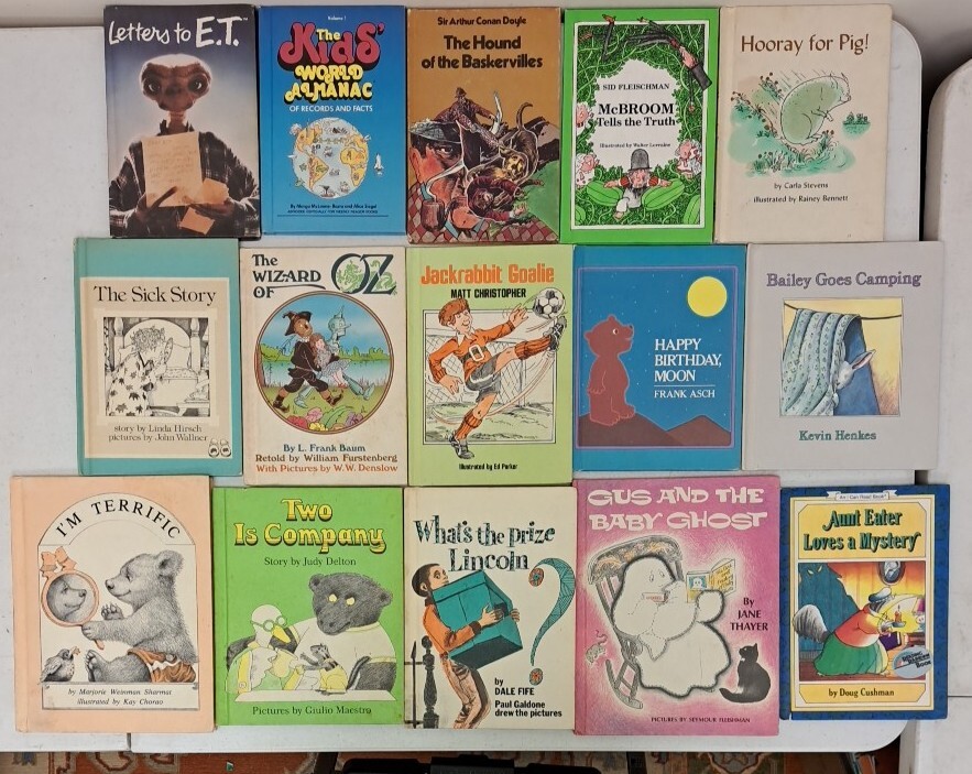Vintage Weekly Reader Lot Of 15, ET, The Wizard Of Oz #5.1.10