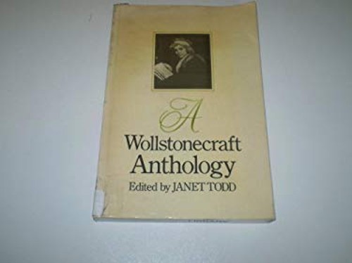 A Wollstonecraft Anthology Hardcover Mary Wollstonecraft