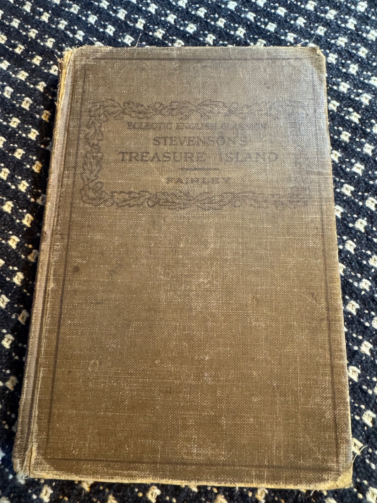 Stevenson’s Treasure Island, hardcover, 1913, 232 pages