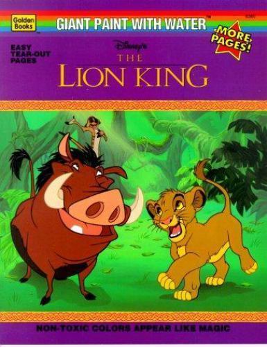 Lion King, The Golden Books paperback Used – Very Good