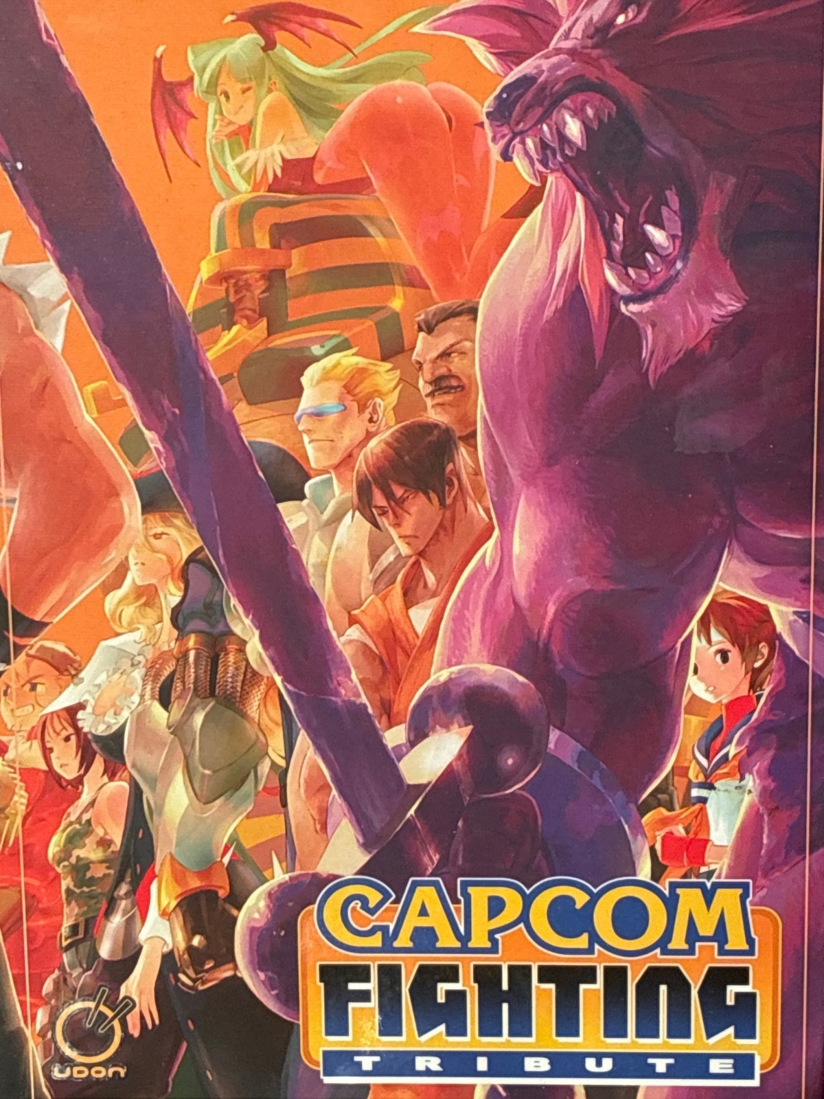 Capcom Fighting Tribute Hardcover Art Book By Udon Entertainment 2015