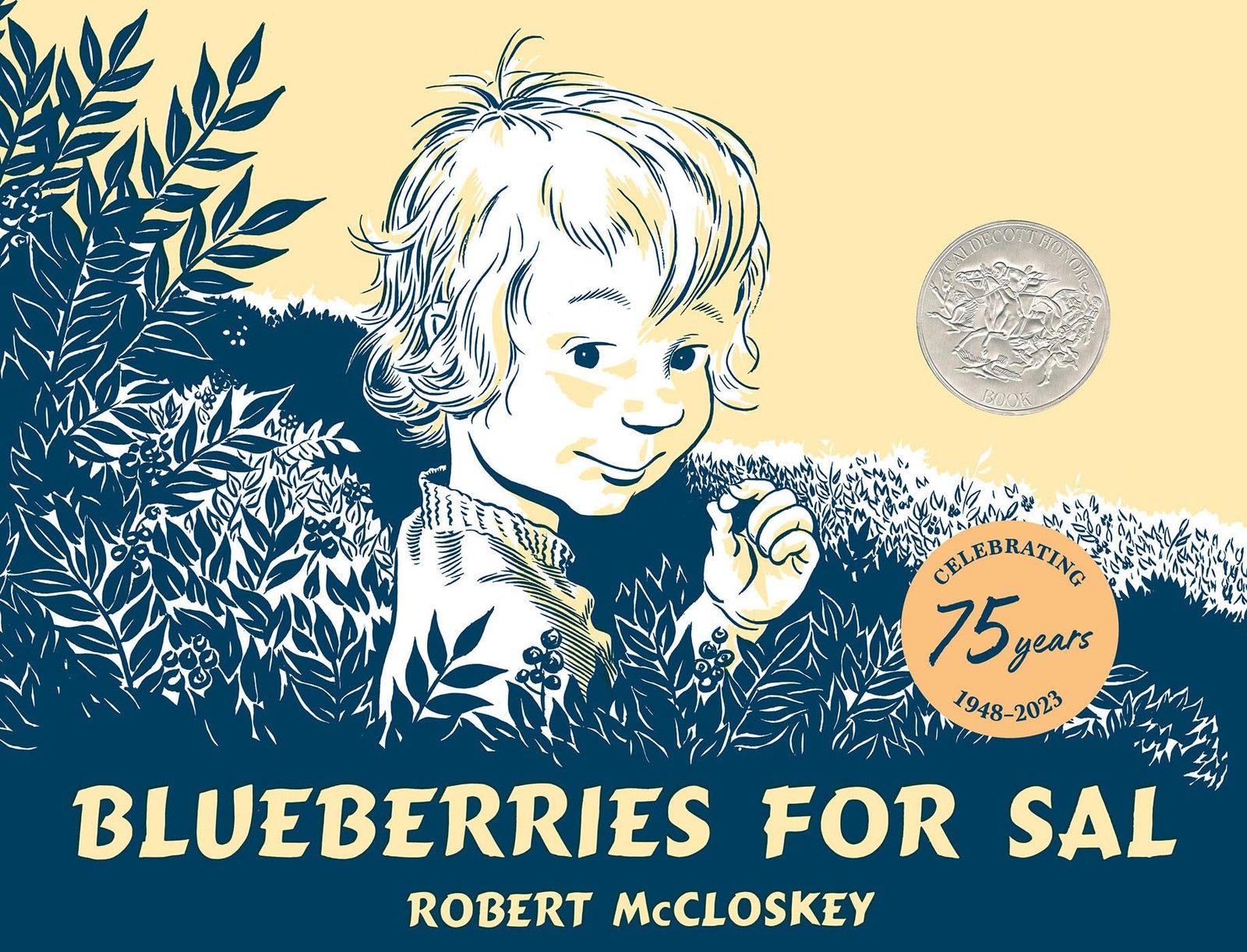 Blueberries for Sal Multicolor