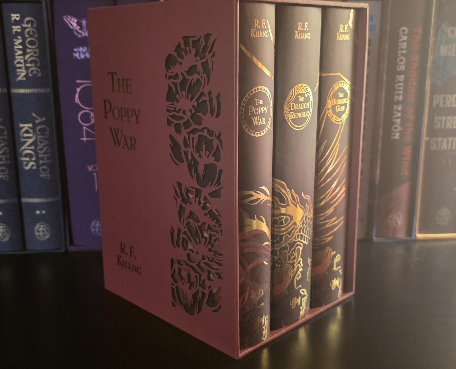 LitJoy The Poppy War Trilogy by R.F. Kuang SIGNED (corrected reprint of Book 1)