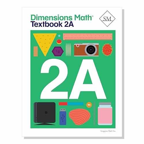 Dimensions Math Textbook 2A | – Paperback, by Singapore Math Inc. – Acceptable p