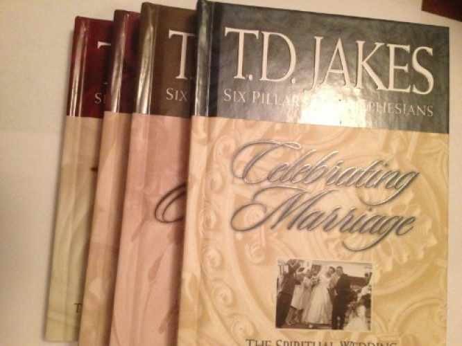 Celebrating Marriage: The Spiritual – Hardcover, by Jakes T. D. – Very Good x