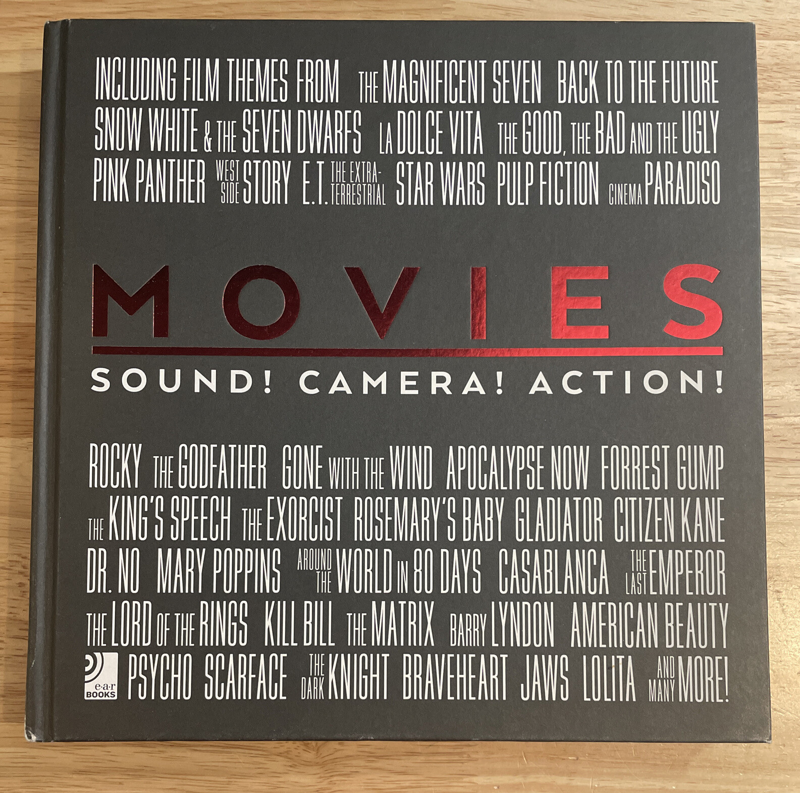 RARE MOVIES: SOUND! CAMERA! ACTION! (BOOK AND 8-CD SET) Rene Valjeur Hardcover
