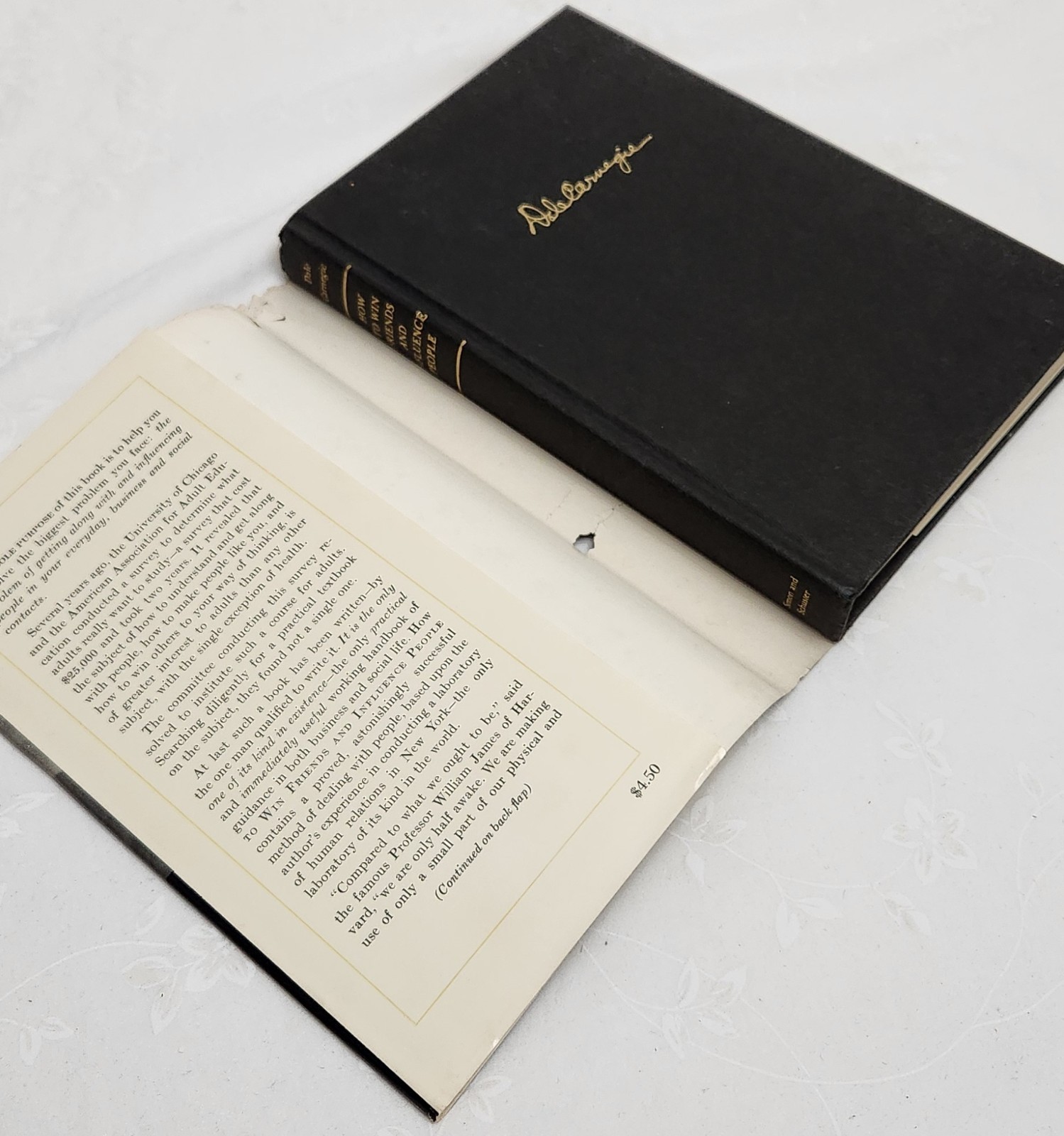 Vintage How To Win Friends And Influence People 1964 Dale Carnegie HB Book