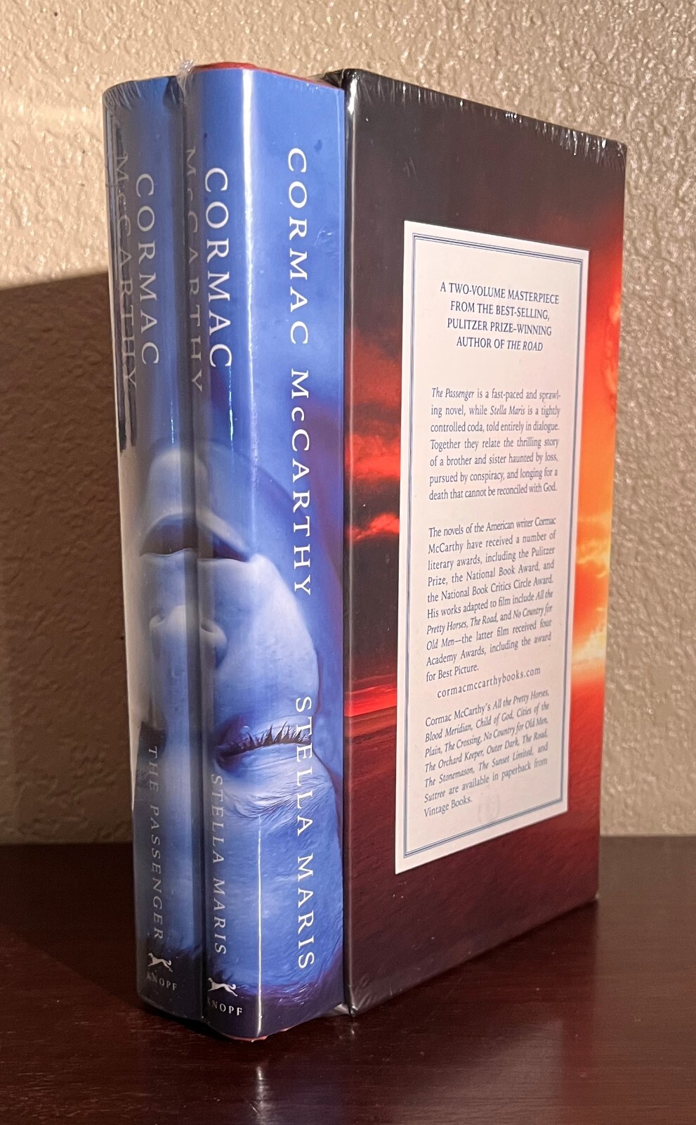 THE PASSENGER + STELLA MARIS – Boxed Set – by Cormac McCarthy – First Edition