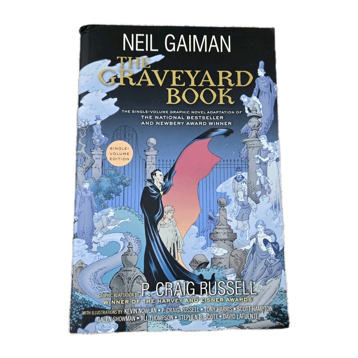 The Graveyard Book Graphic Novel Volume 1 by Neil Gaiman P. Craig Russell Harper