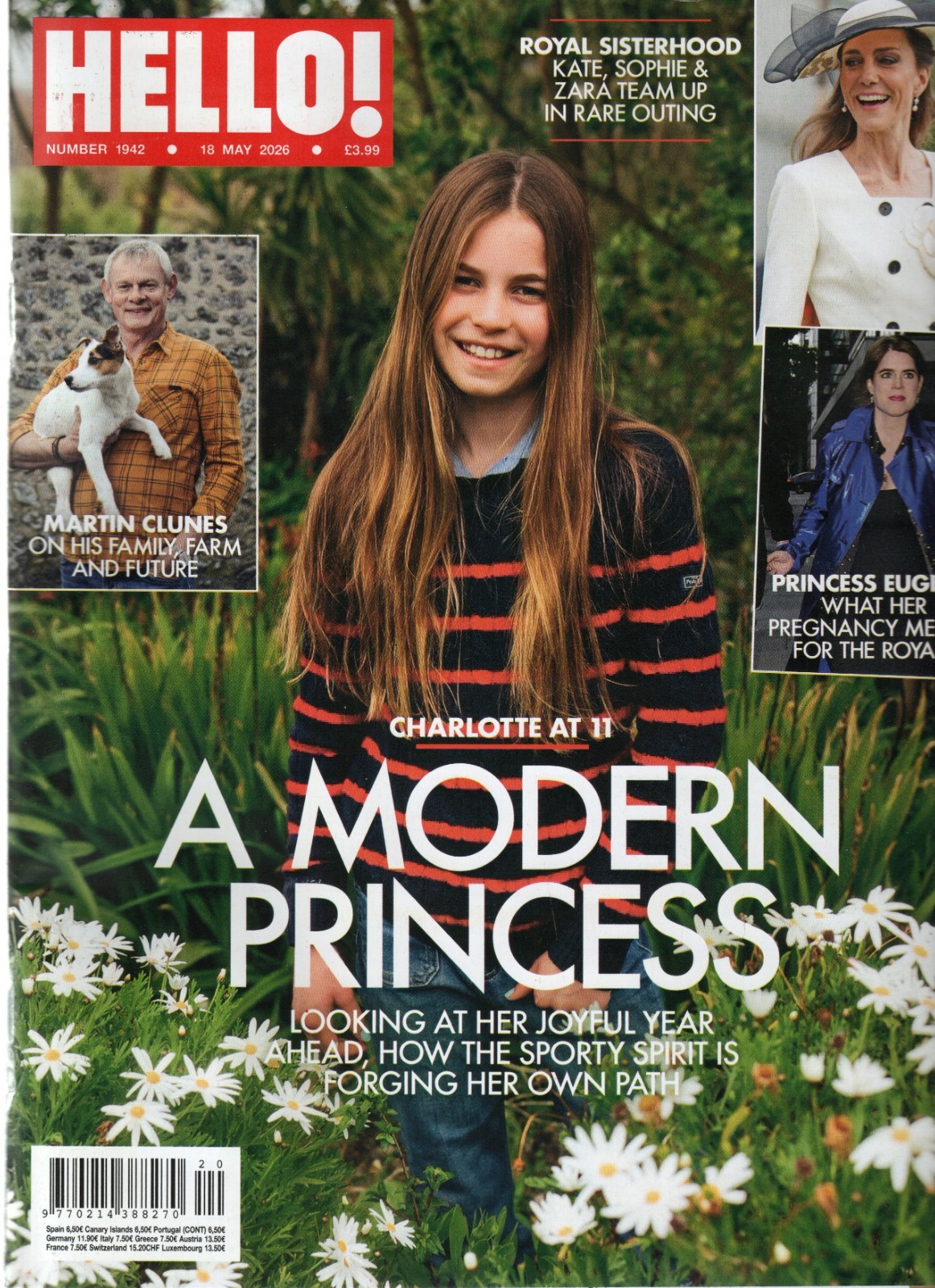 Hello! Magazine May 18 2026 #1942 – Princess Charlotte,Princess Eugenie,