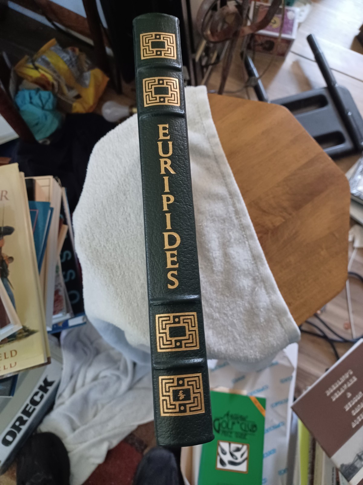EURIPIDES MEDEA HIPPOLYTUS THE BACCHAE Easton Press Leatherbound Book 1980 Ed