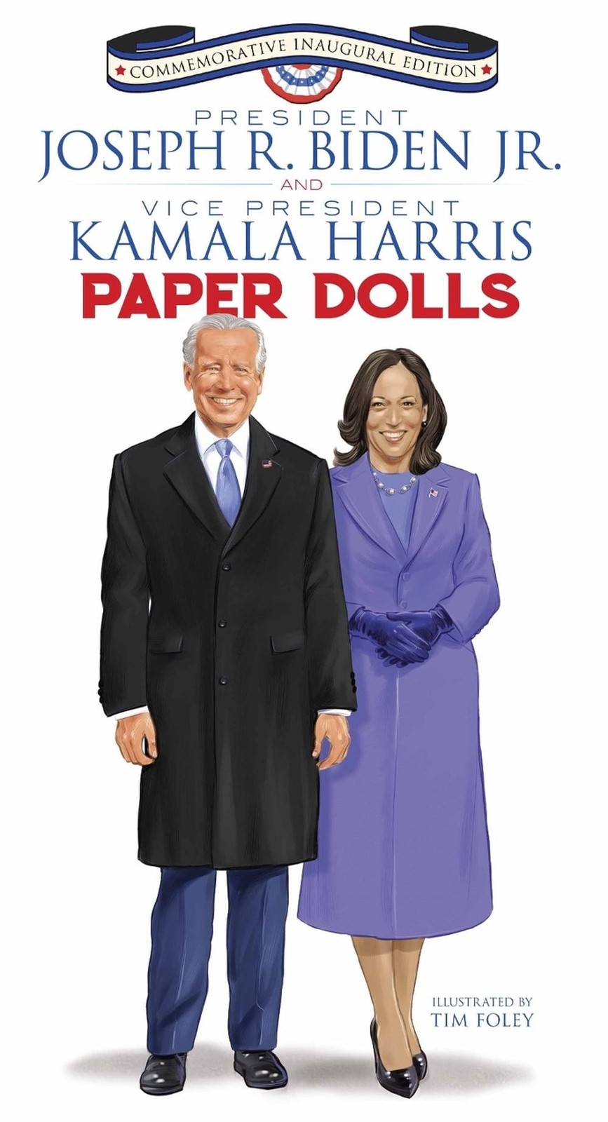 President Joseph R. Biden Jr. and Vice President Kamala Harris Paper Dolls: Comm