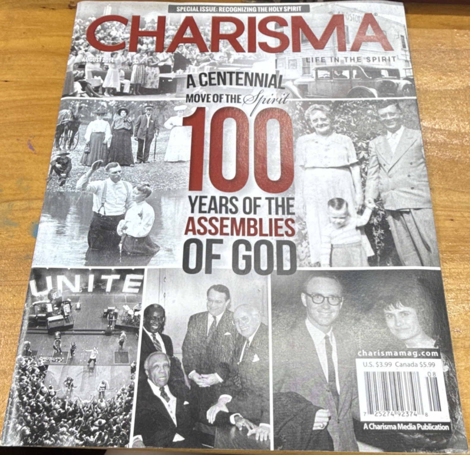 Charisma Special Issue Aug 2014 Centennial 100 Years Assemblies of God Strang