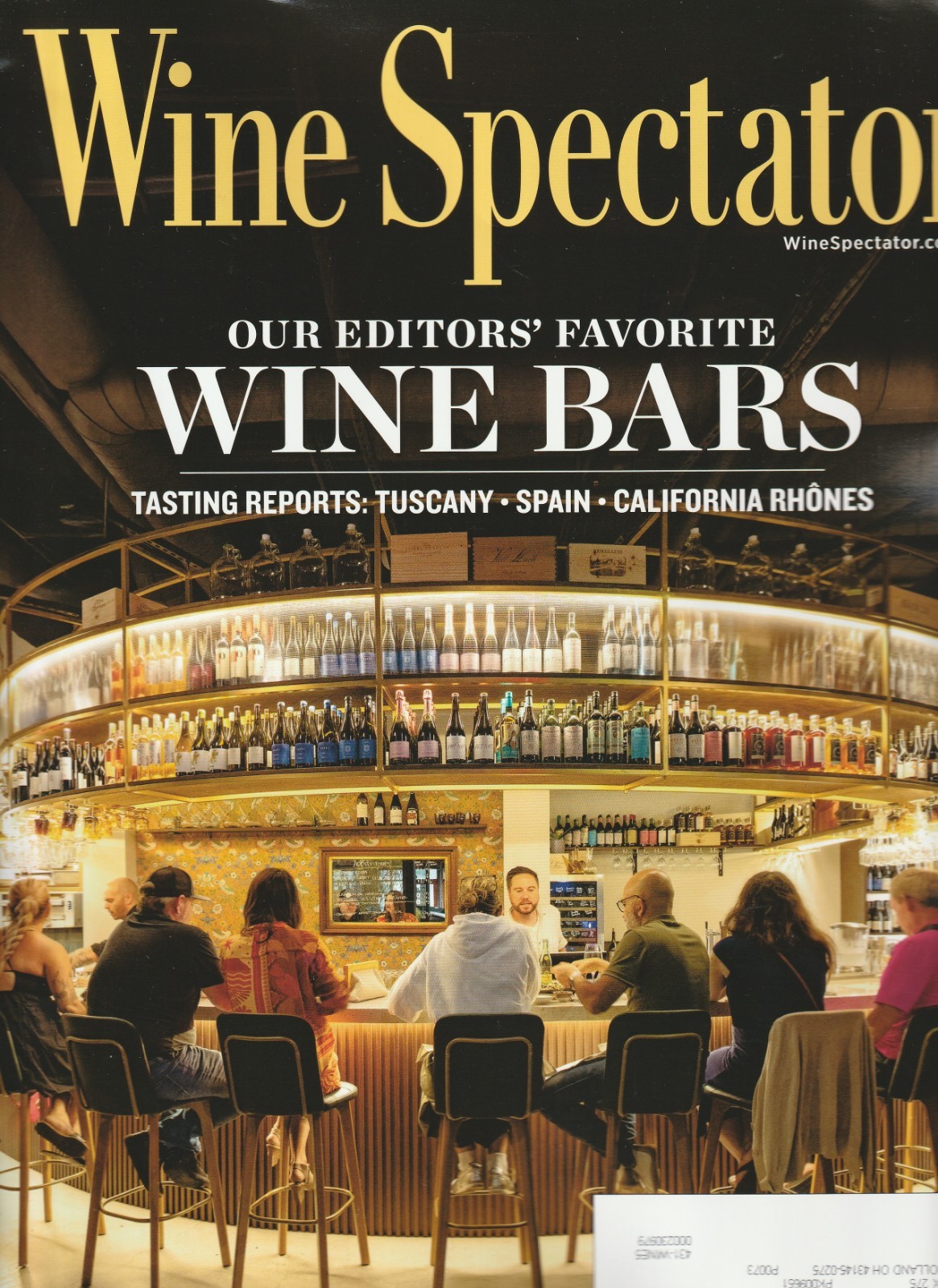 Wine Spectator Magazine October 15-31, 2025 Favorite Wine Bars – Italy at Home