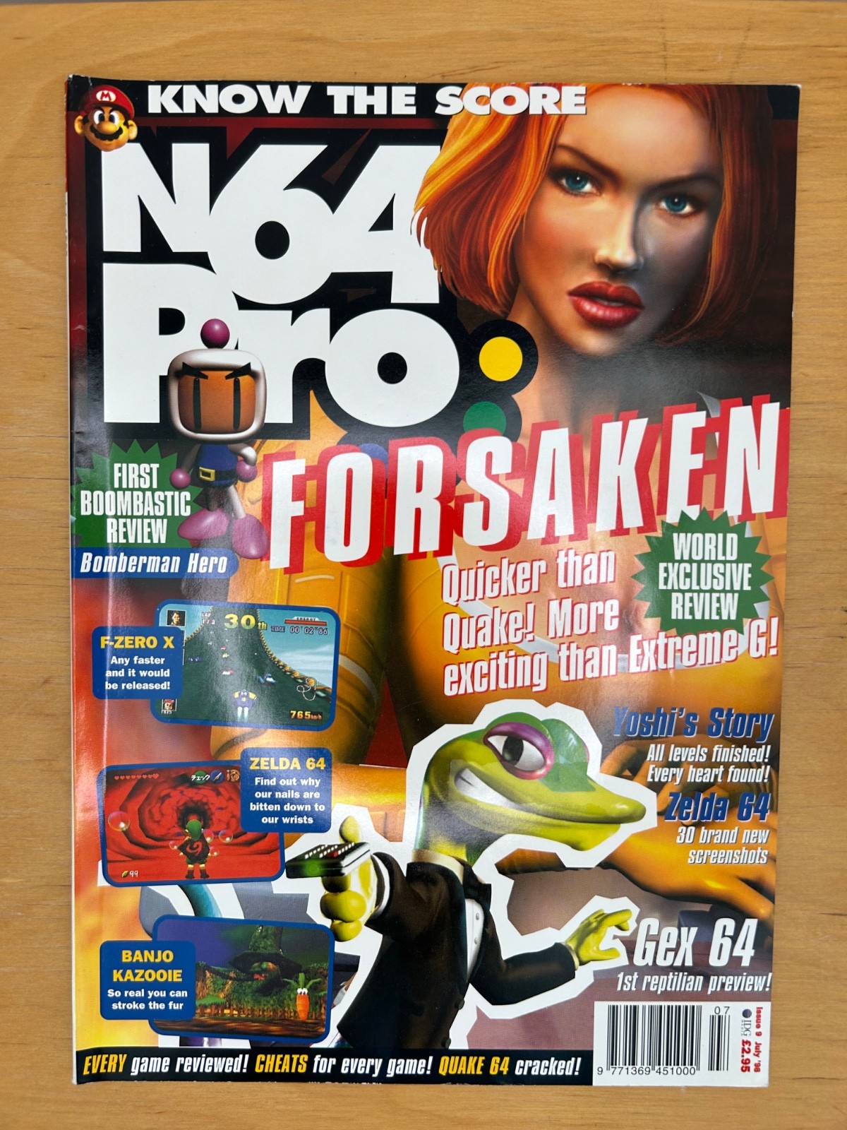N64 PRO (Issue #9 July 1998) Nintendo Magazine UK Import