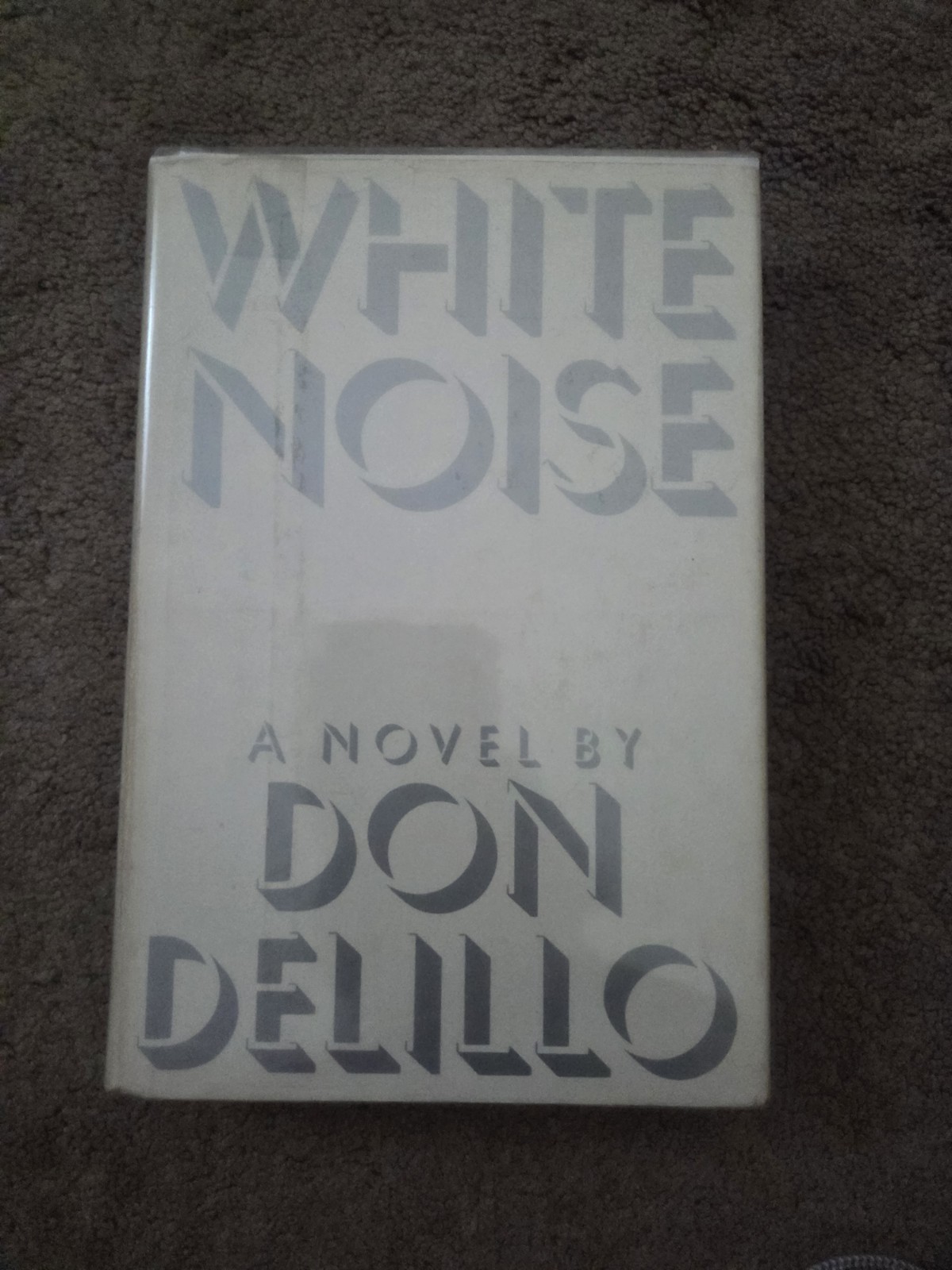 White Noise by DON DELILLO, ~ 1st First Edition 1985, hardcover Viking