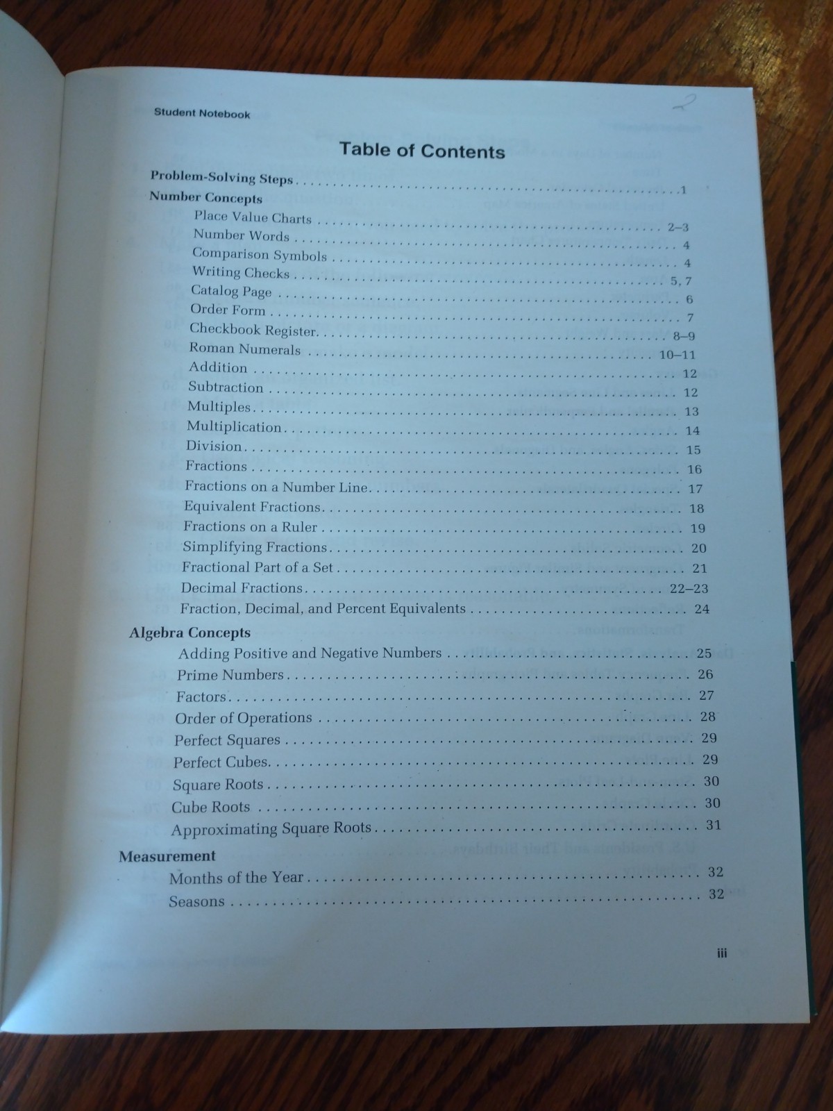 (1) Saxon Math 4 Student Notebook Larson 76 pages