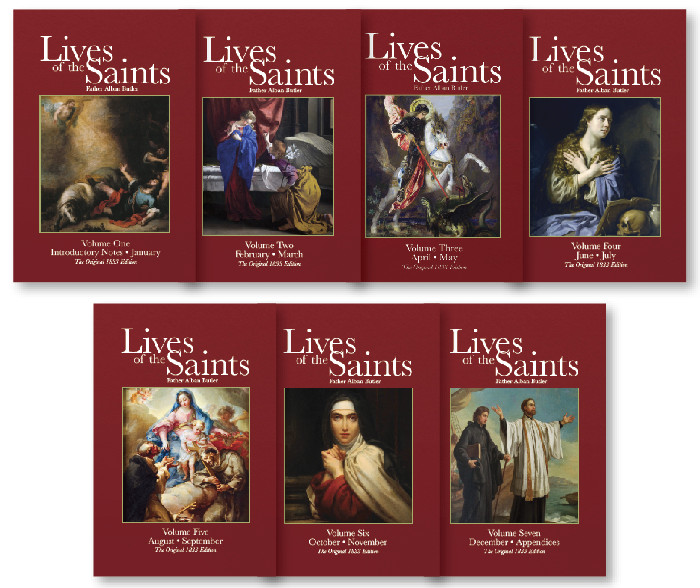 Complete Butler’s Lives of the Saints Set January – December