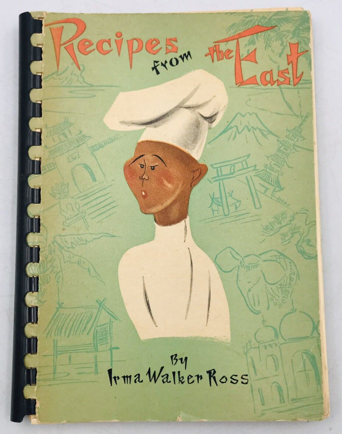 Vintage 1958 Recipes from the East Cookbook by Irma Walker Ross 5.25″ x 7.5″