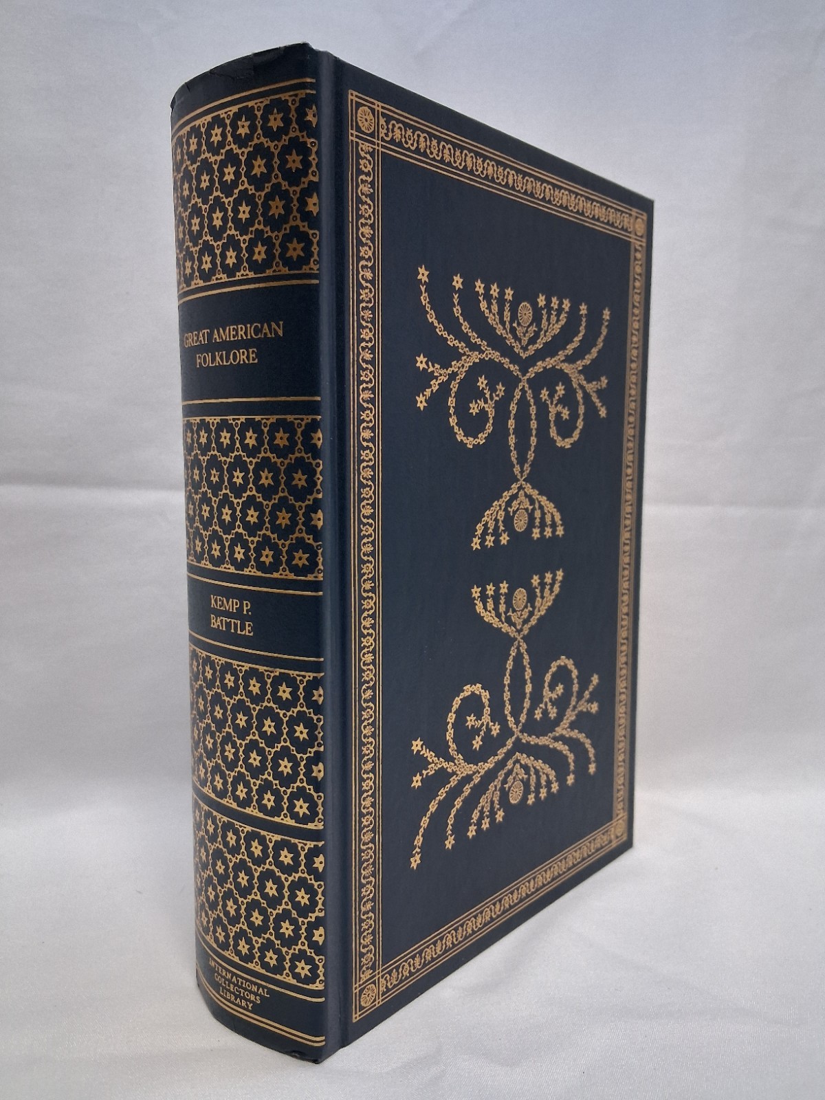 Great American Folklore International Collectors Library ICL Faux Leather Gold