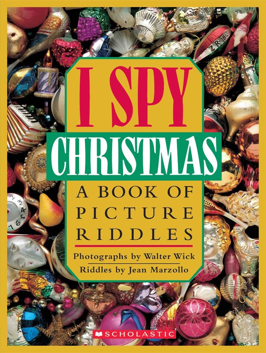 I Spy Christmas: A Book of Picture Riddles – hardcover Walter Wick (Photogra…