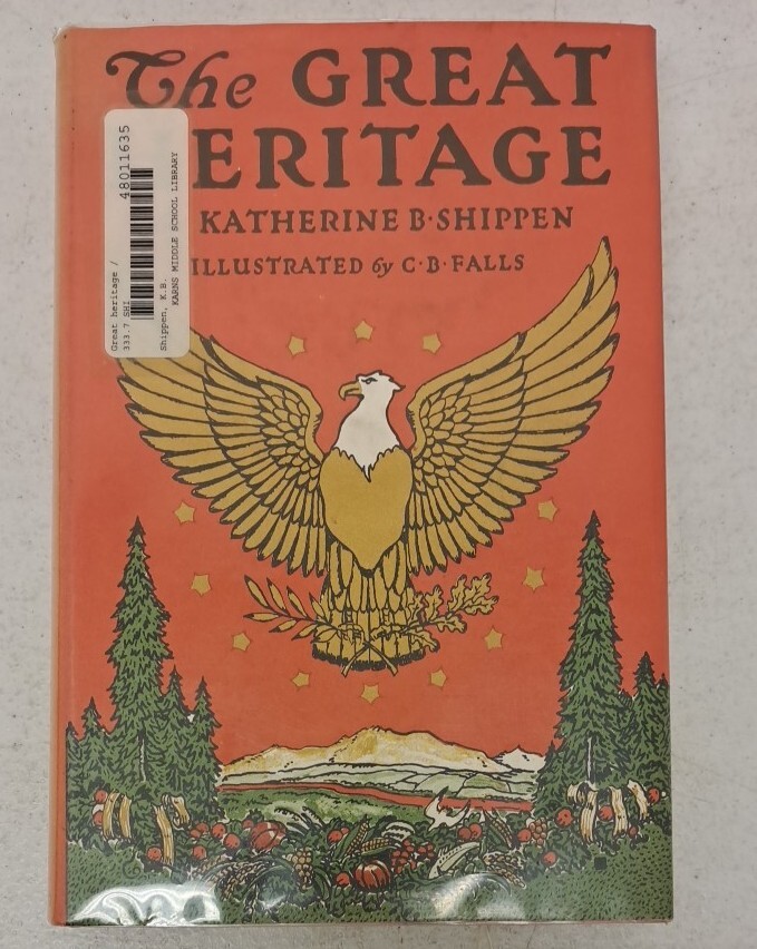VINTAGE 1947 Edition-1964 Print-The Great Heritage Katherine Shippen. A26