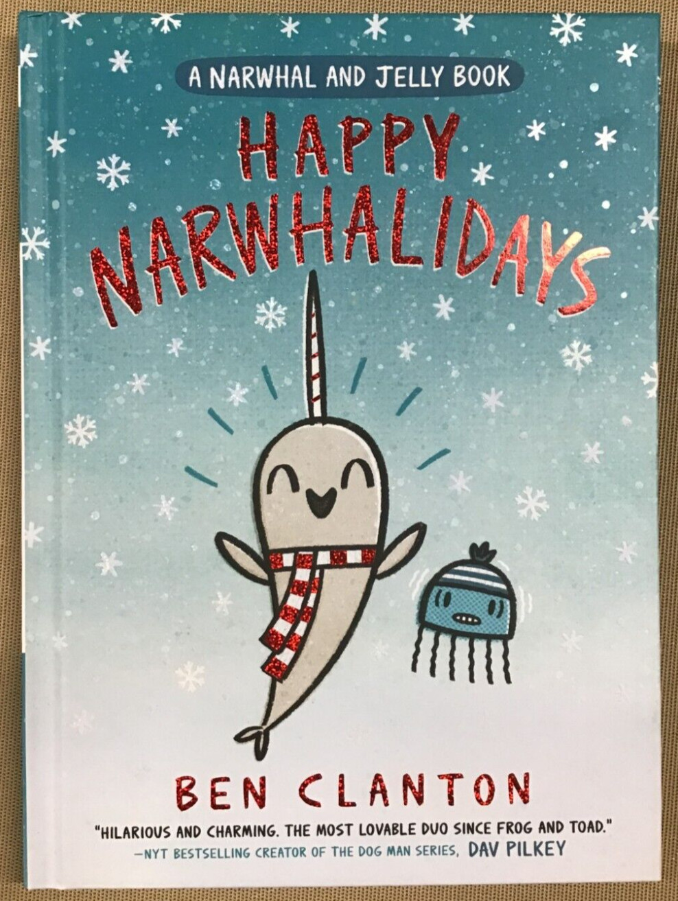 Happy Narwhalidays (Book #5) – by Ben Clanton (Hardcover) NEW 📖