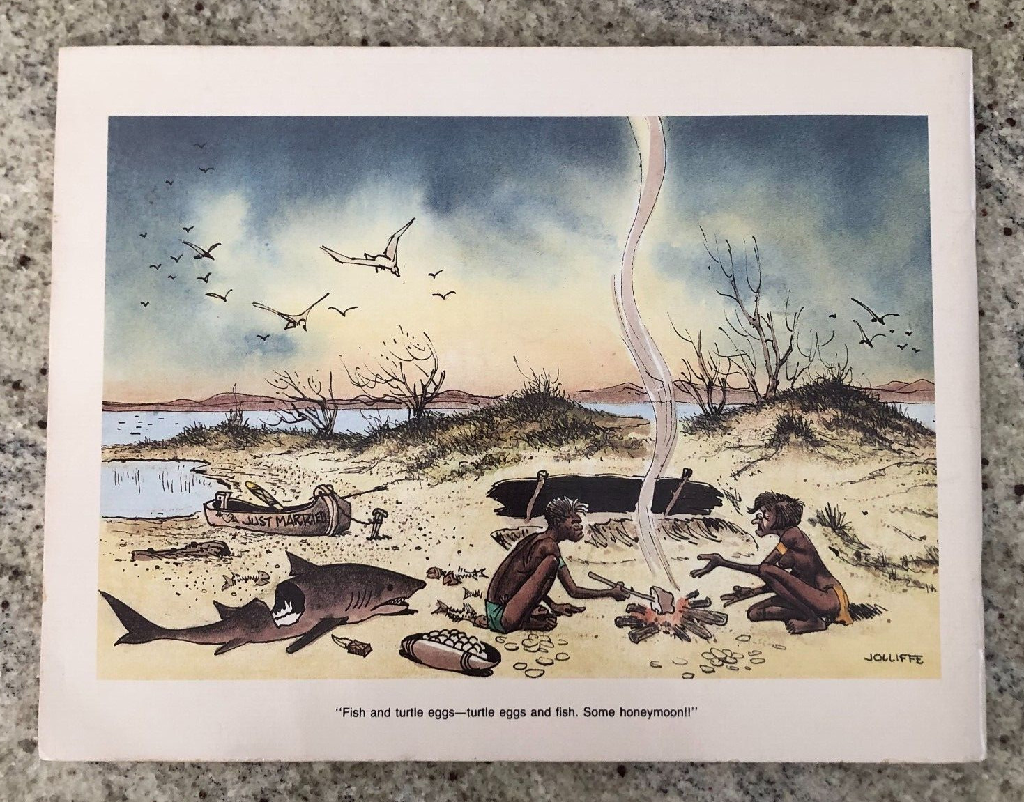 JOLLIFFE’S OUTBACK 126 CARTOONS & AUSTRALIANA -1991- 84pg 27x 21cm AS PICTURED