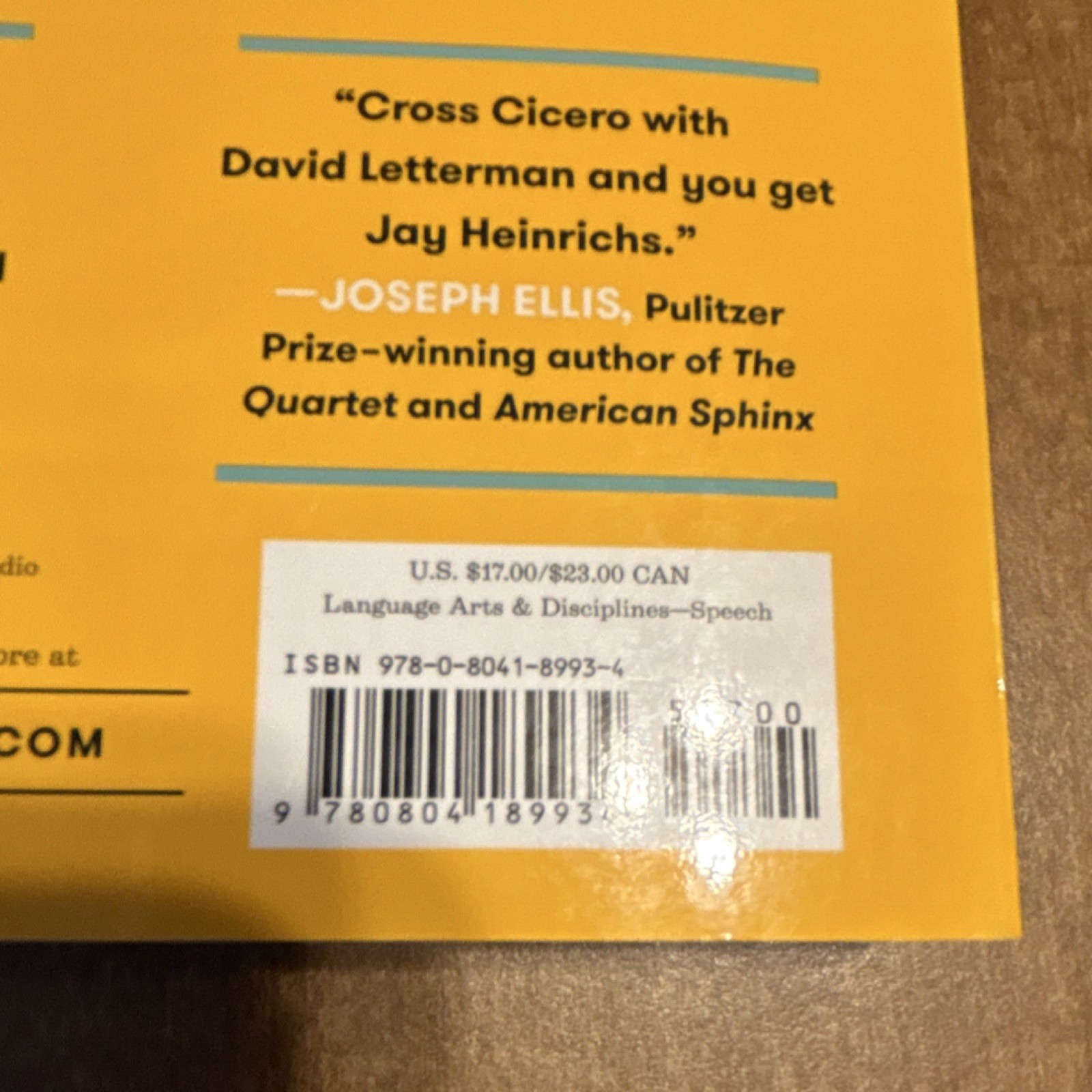 Thank You for Arguing by Jay Heinrichs – Paperback – Fully Revised Third Edition