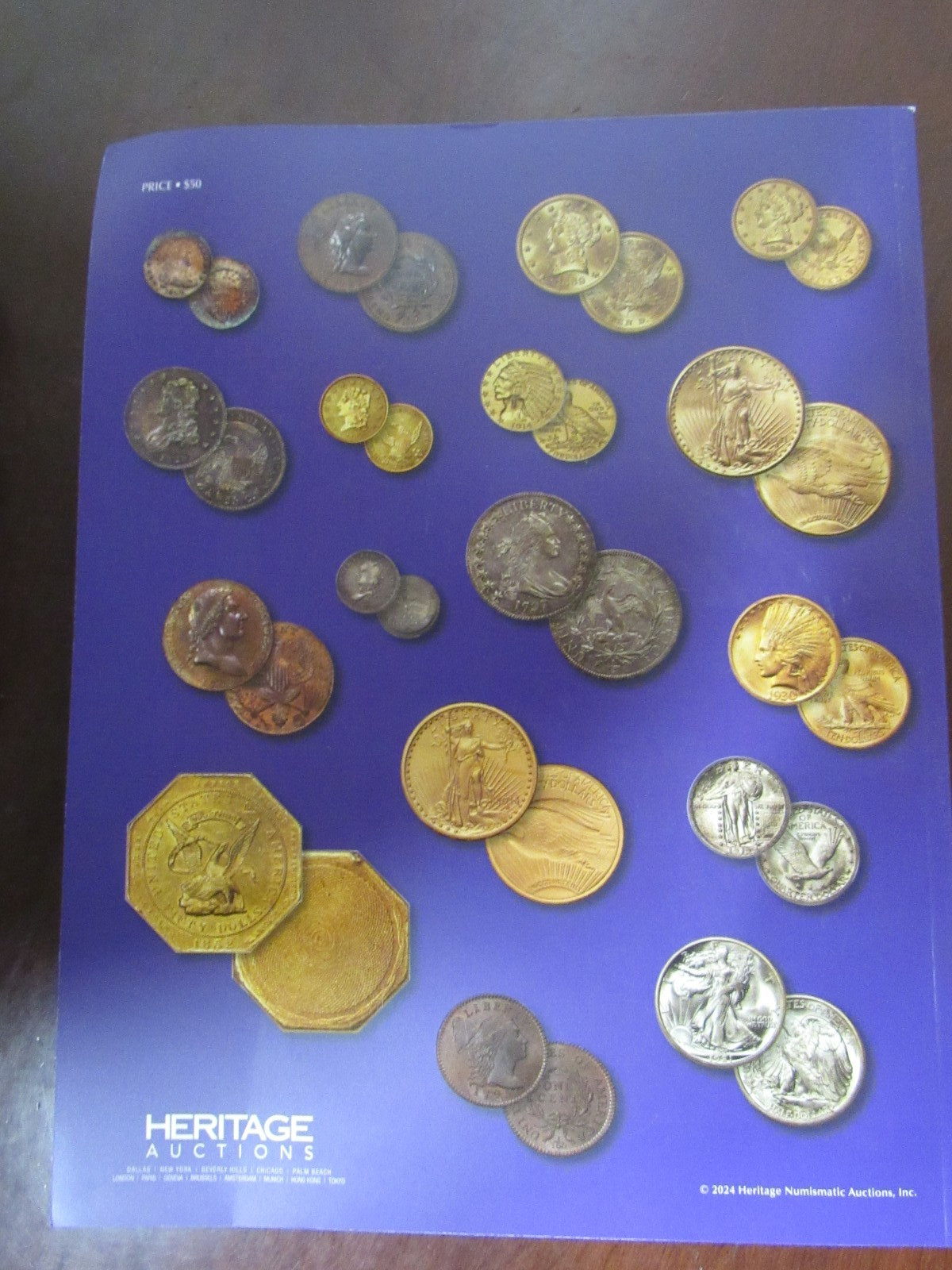 Heritage: 2025 U. S. Coin Auction Platinum Session, Total 360 Pages #1380