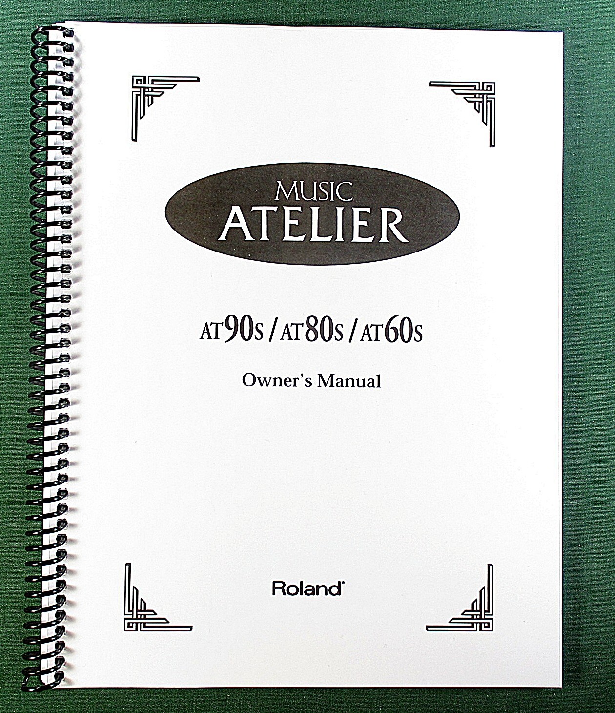 Roland AT90s AT80s AT60s Owner’s Manual: 236 Pages & Protective Covers!