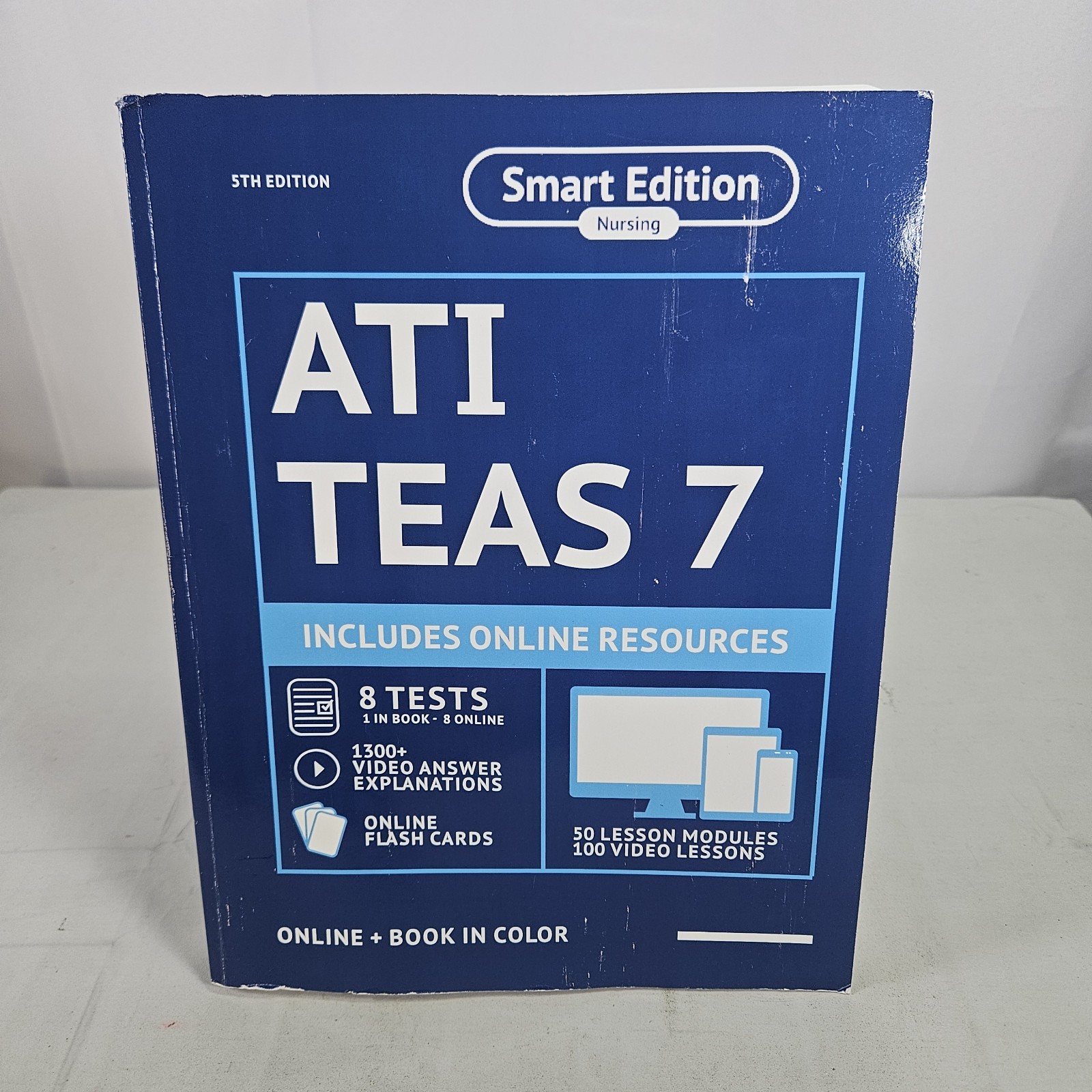 ATI TEAS 7 Smart Edition Nursing 5th Ed includes Online Resources 860014188220