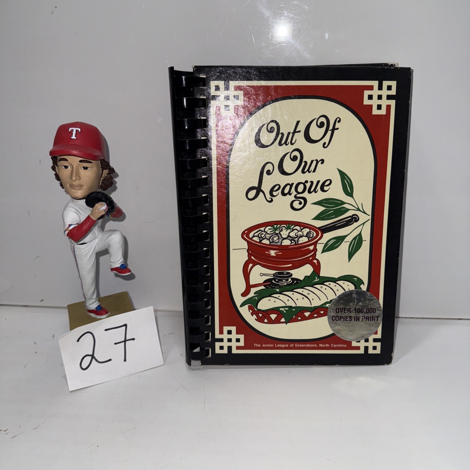 VTG Junior League Regional Cookbook “Out Of Our League” Greensboro NC 1983