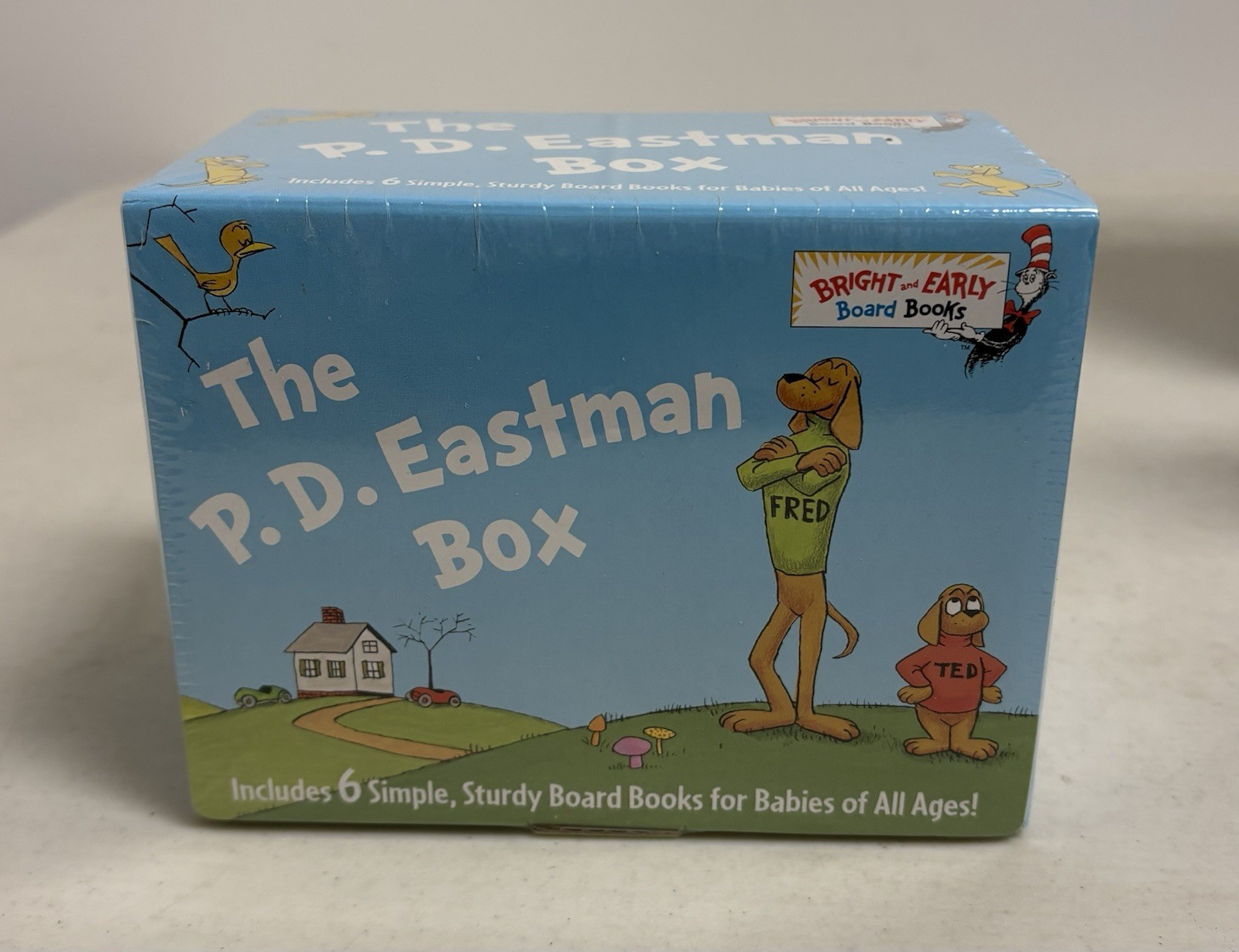 P.D. Eastman Bright and Early Board Books 6 Book Set NEW