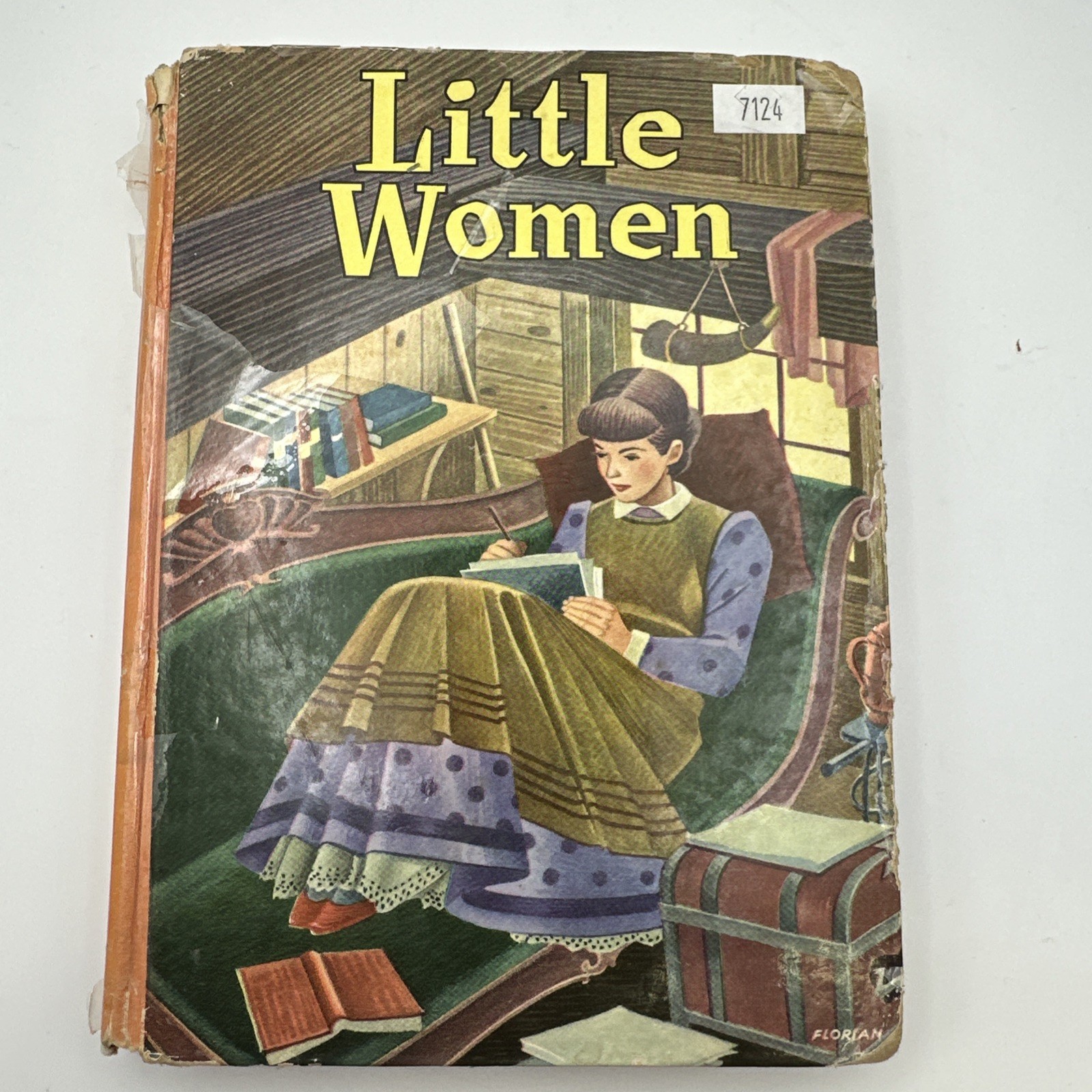Little Women by Louisa May Alcott (1951 Whitman) Illustrated Hardcover Vintage