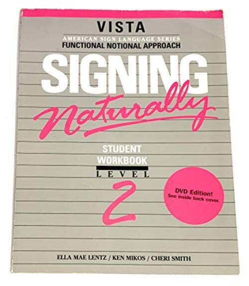 Signing Naturally, Level 2 (Workbook & DVD) – Paperback By Mikos, Ken – GOOD
