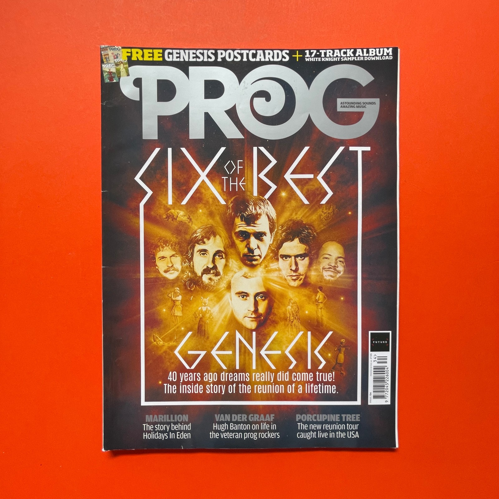 Prog Magazine • Oct 2022 • Issue 134 • Genesis • Peter Gabriel • No Postcards