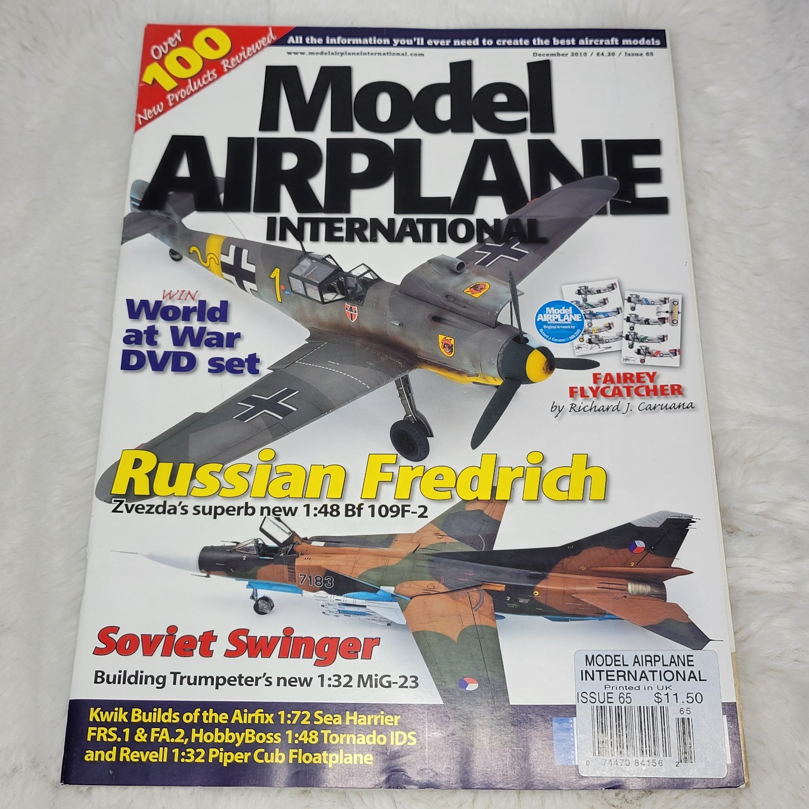 Model Airplane International Vol 1 #65 Dec 2010 Model Hobbyist Pre-Owned VG